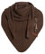 KNIT FACTORY - Dreiecksschal Coco - Damen Strickschal mit Wolle - Umschlagtuch für den Herbst und Winter - Winterschal - Dreieckstuch - Hochwertige Qualität - XXL Schal - 190 x 85 cm - Hazel