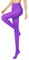 Libella Donna Collant Calze Microfibra 80 Den viola 27227 M