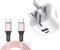 VEN-DENS Galaxy Tab A8 10.5 Charger, (1.5M 60w Cable included) USB C Fast Charge Foldable 20W PD Power Delivery Adapter Compatible with Samsung 2021/ S8 Ultra/ A7 10.4/ Lite/ S7 FE (ROSE GOLD)
