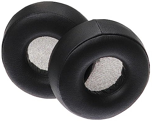 vhbw Ohrpolster Ersatz Polster kompatibel mit Sony WH-H800 Kopfhörer Headset, Schwarz