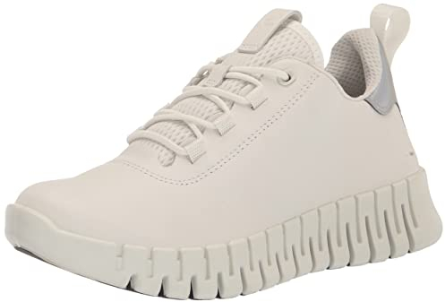 Ecco Women's METAFLEX W Sneaker, White/Light Grey, 1 UK