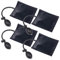Air Wedge Bags Alignment Tool Inflatable Pry Bar Leveling Tool Max Load 353 Pounds Shim Bags for Elevating Doors Windows Metal Air Inlet Valve 4 Pack
