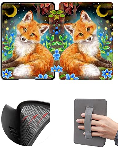 Hülle für Kindle Paperwhite 11. Generation und Signature Version ab 2021, Modell M2L3EK & M2L4EK, Sturzsichere Hülle mit Handschlaufe und Auto-Wake - Sleep Funktion