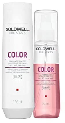 Goldwell Dualsenses Color Brilliance Shampoo 250ml Serum Spray 150ml