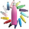 WATERSY Stainless Steel Insulated Water Bottle, Double Walled Metal Vacuum Flask Keep 24 Hrs Cold & 12 Hrs Hot Thermal Metal Sports Bottles 500ml BPA Free for Outdoor, Work, Gym, School (Deux Pink)
