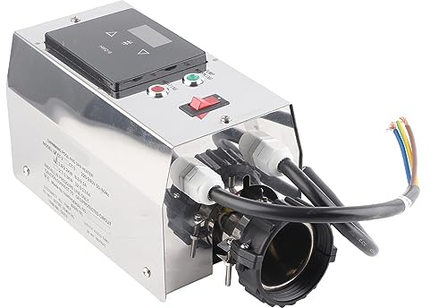 Termostato para piscina, controlador de temperatura para calentador de piscina a prueba de agua de 2KW, termostato digital para spa para bañeras, piscinas elevadas y enterradas