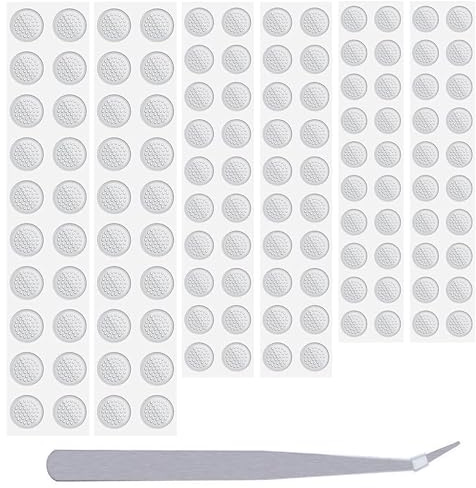 60 Paar Staubdichtes Netz mit Kleber Edelstahl In-Ear-Kopfhörer-Filternetz Ersatz Clean Net (3,5 mm 4 mm 4,5 mm, 3 Größen je Größe 20 Paar)
