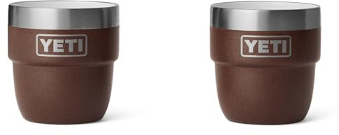 YETI Espressotassen, 2 Pack, 4oz, Wetlands Brown
