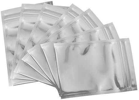 OUNONA 200 Stück Antistatische Mainboardtaschen 15 x 10cm Halbdurchsichtige Esd Schutztaschen Aus Cpp Pet Mit Abdichtung Für Elektronische Bauteile Und Chips