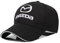 JYWLKQ Auto Baseballkappe für Mazda CX-50 CX-60, Auto Embleme Baseball Cap für Herren und Damen Unisex Baumwolle Moisture Wicking Verstellbar Essential Sport Zubehör,Black