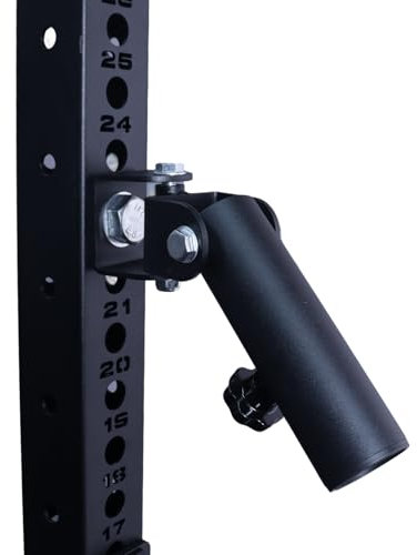 MARLANG Barbell Landmine Attachment for Rack,360° Rotation Landmine Attachment for Barbell,T Bar Row Attachment Landmine Base Fits 2 Inch Olympic Bar and 2 Inch Olympic Barbell