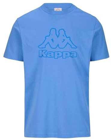 Kappa Cremy Tee Bequemes und stylisches technisches T-Shirt, Flechtengrün und Wasabigrün, Größe 3XL