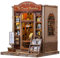 Fsolis Book Nook Kit, Puppenhaus-Kits, kreatives Regal und Schreibtischdekoration, für Erwachsene, Buchliebhaber und Miniatur-Enthusiasten (The Drama Bookshop)