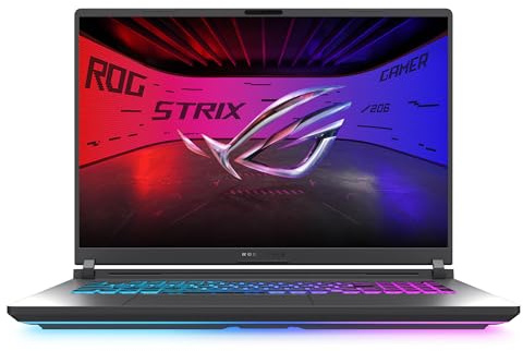 ASUS ROG Strix G18 Gaming Laptop, 18” Nebula 16:10 2.5K 240Hz/3ms, GeForce RTX™ 5060, Intel® Core™ Ultra 9 275HX, 32GB DDR5-5600, 1TB PCIe Gen 4 SSD, Wi-Fi 7, Windows 11 Pro