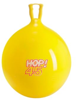 Gymnic Hop 45 Ride on Bounce Toy 18'' (Yellow)