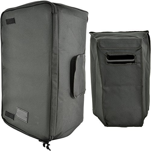 15” Quality Padded Speaker Transit Carry Case/Bag-Outdoor Transport Gig Zip