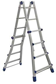 FACAL Briko Blu Scala telescopica Alluminio, Blu