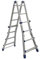 FACAL Briko Blu Scala telescopica Alluminio, Blu