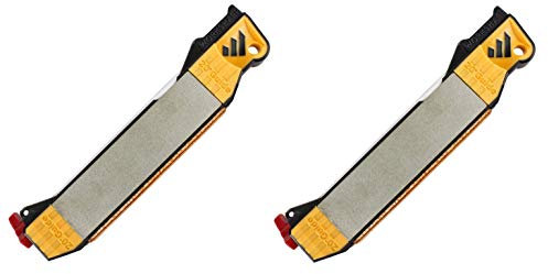 Work Sharp Geführter Feldschärfer – Schärfhilfen, Diamantplatte, Keramikstab, Lederriemen, 2 Stück