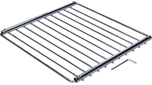 LUTH Premium Profi Parts Grillrost 230-400mm 230mm tief ausziehbar erweiterbar universal für Backofen