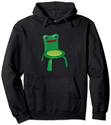Froggy Chair Meme Pullover Hoodie
