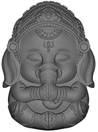 CUICUI 3D Ganesh Seife Kerzenform Ganesha Silikonform Für Kerze Dekorieren Von Harz Epoxidkunsthandwerk Gyspum Statue Formen