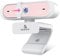 NexiGo 60FPS AutoFocus 1080P Webcam with Dual Microphone & Privacy Cover, 2021 N660P Pro HD USB Computer Web Camera, for OBS Gaming Zoom Meeting Skype FaceTime Teams, Pink