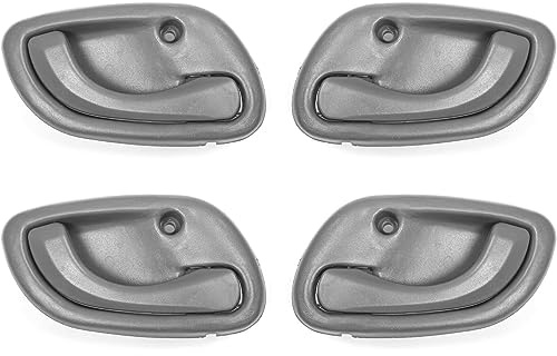 Lcyolada Poignées de porte intérieure pour Chevrolet Tracker 1999 2000 2001 2002 2003 2004, Suzuki Vitara 99-05 Suzuki Grand Vitara 95-02 Suzuki Esteem
