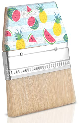 WANGDEFA Brosse de nettoyage pour plage, corps, peau, pieds, sable pour plage, volley-ball, événements de plage, activités aquatiques, occasions de sable (fruit)