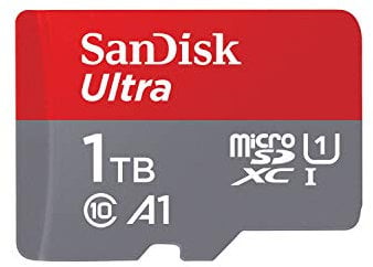 SanDisk microSDXC Ultra 1TB (A1/UHS-I/Cl.10/150MB/s) microSDXC Card 1TB A1 Application Performance