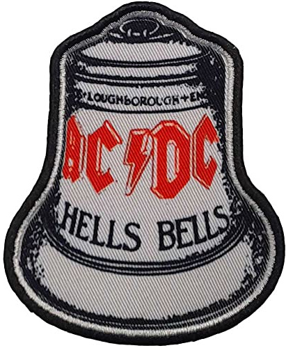 AC/DC Hells Bells Standard Patch (One Size) (White/Black/Red)