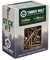 TIMBER WOLF TW50060 - Tornillos para madera, zinc y amarillo (dorado), 5 x 60 mm, caja de 100
