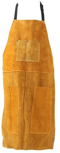 HEPVET Aeihevo Grembiule da Saldatura per Uomo | Grembiule per Officina di Saldatura in Pelle - Grembiule da Lavoro Regolabile per Abbigliamento Protettivo da Officina per fabbro, falegnameria