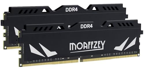 3200MHZ DDR4 RAM 32GB(2 * 16GB)(PC4-25600) CL18 UDIMM XMP PC Computer Desktop Memory Module Ram Upgrade Unbuffered Non-ECC Desktop Computer Memory