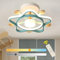 TRUYOK Kinderzimmer Deckenleuchte 55W Dimmbar Pendelleuchte mit Fernbedienung Kreative Stern Kronleuchter Junge Mädchen Holz Deckenlampe für Schlafzimmer Wohnzimmer Babyzimmer Kindergarten Nachtlicht