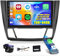 Hikity 2+64GB Android 15 Autoradio per 2004-2011 BMW 1 Series E81 E82 E87 E88 Radio Senza Fili Carplay Android Auto Bluetooth 9 Schermo Auto Radio con Telecamera GPS HiFi WiFi FM RDS