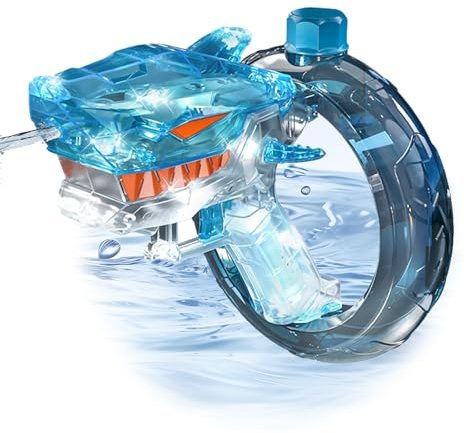 OBEST Wasserpistole Elektrisch, Automatic Wasserspielzeug, Wasser Spielzeug Pistolen Set, Electric Water Gun Kinder Erwachsene, Wasserspiele für den Sommer Schwimmbad Strand Party