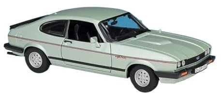 1 24 Für Ford Capri 1982 Legierung Klassische Auto Modell Diecast Metall Retro Altes Auto Modell Simulation Sammlung Geschenk Druckgussmodelle Motorfahrzeuge