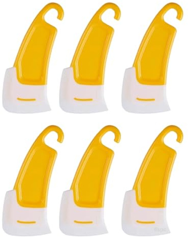 Bosreroy Silicone Spatula Set, 6 Pcs For 3D Printing Resin Vat Cleaning, Bubble Removal, Thin Scrapping Head, 2 X 1.8 X 5.1 In/5 X 4.5 X 13 Cm