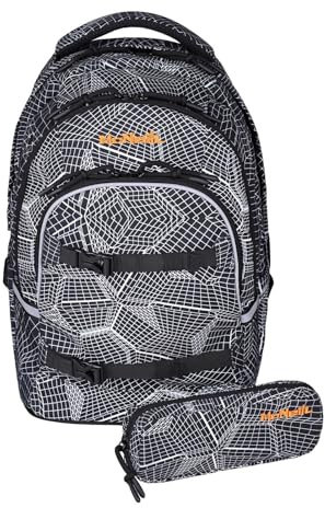 McNeill Schulrucksack Milo School Backpack Render schwarz
