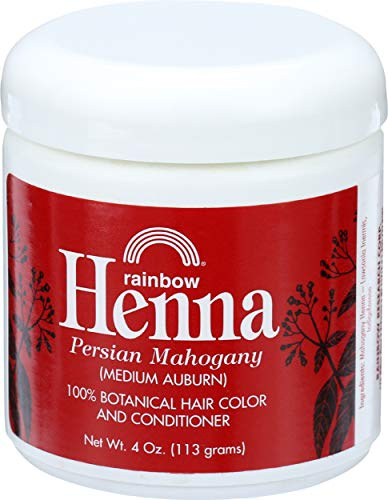 Rainbow Research Henna Persian Mahogany Hair Color and Conditioner Organic 113 g (haarfarben)