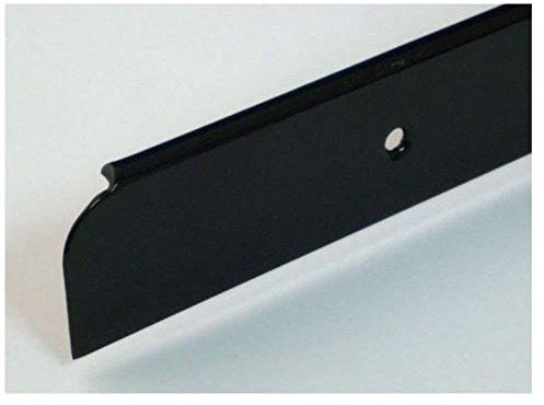 Kitchen Worktop Trim End Cap Black 40mm x 630mm