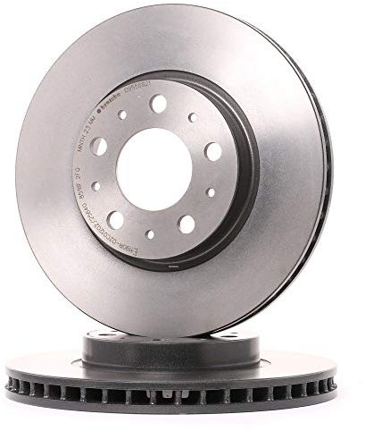 BREMBO 2x Bremsscheibe Vorne Ø280mm Höhe: 50mm Dicke: 26mm innenbelüftet 09.5568.21