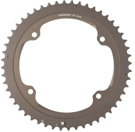 Campagnolo H11 Chainring, Black, 52T Outer