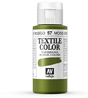 Vallejo Textile Color 40057 Moss Green (Opq) (60ml)