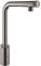 GROHE SPT-Batterie Minta Smart Control 31613 L-Ausl. azb. Spülbr. hard graphite, 31613A00