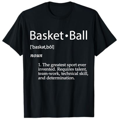 Basketball Definition Athletic Bball Costume For Basket Ball T-Shirt