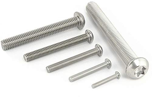 Linsenkopfschrauben Torx / M8 x 60 mm [25 Stück] DIN ISO 7380-1 / Rostfreier Edelstahl A2 V2A VA/TX Innensechsrund/Flachkopf/Flachkopfschraube