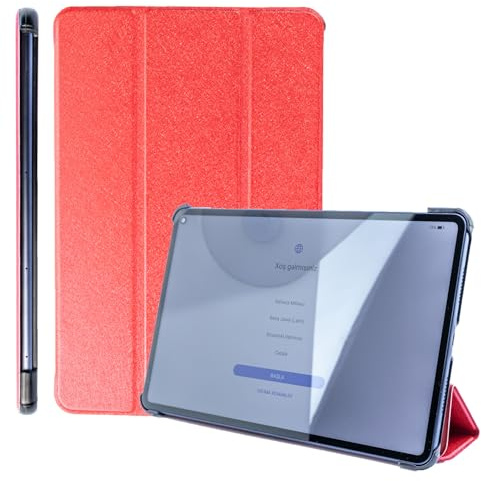 COOVY® Ultra Slim Cover für Huawei Matepad PRO (10.8) Smart Schutzhülle Case Hülle mit Standfunktion | rot