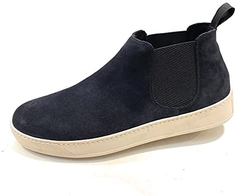 Frau 20D2, Polacchino Uomo in Camoscio (Blu, Numeric_41)